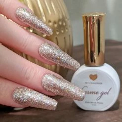 Gel Polish Charme Gel / Holographic H01 Chandelier