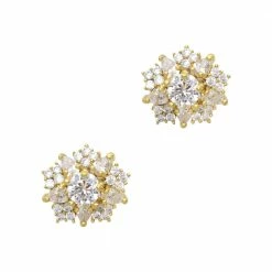 Daily Charme Crystal Fractal / Zircon Charm / Gold