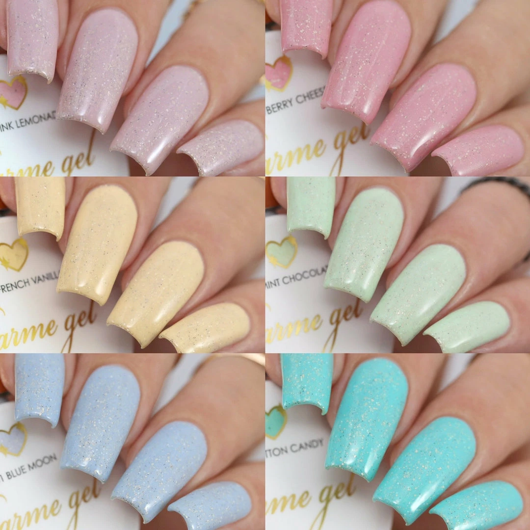 New Arrivals Charme Gel Shimmer Ice Cream Collection / 12 Colors 3 New Arrivals Charme Gel Shimmer Ice Cream Collection / 12 Colors
