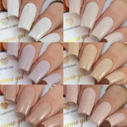 Charme Gel / Shimmer Ice Cream S56 Honey Apricot New Arrivals