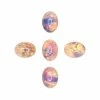 John F Allen & Son Nail Art Glass Gem / Fire Opal Oval Stones
