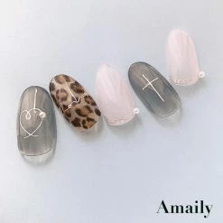 Nail Partner Amaily Japanese Nail Art Sticker / Wire Art / Holographic