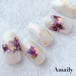 Nail Partner Amaily Japanese Nail Art Sticker / Ink Art / Bright