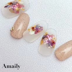 Nail Partner Amaily Japanese Nail Art Sticker / Ink Art / Bright
