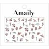 Nail Partner Amaily Japanese Nail Art Sticker / Vintage Rose