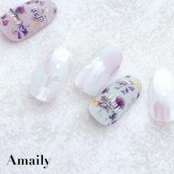 Nail Partner Amaily Japanese Nail Art Sticker / Crushed Petals