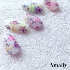 Nail Partner Amaily Japanese Nail Art Sticker / Sweet Bouquet