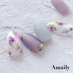 Nail Partner Amaily Japanese Nail Art Sticker / Sweet Bouquet
