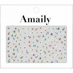 Nail Partner Amaily Japanese Nail Art Sticker / Wildflower / Colorful New Arrivals