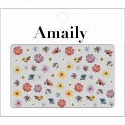 Nail Partner New Arrivals Amaily Japanese Nail Art Sticker / Pressed Blossom