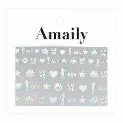 Nail Partner Amaily Japanese Nail Art Sticker / Sea Aurora Summer Nails