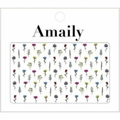 Nail Partner Amaily Japanese Nail Art Sticker / Dry Flowers