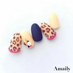 Nail Partner Amaily Japanese Nail Art Sticker / Leopard Prints
