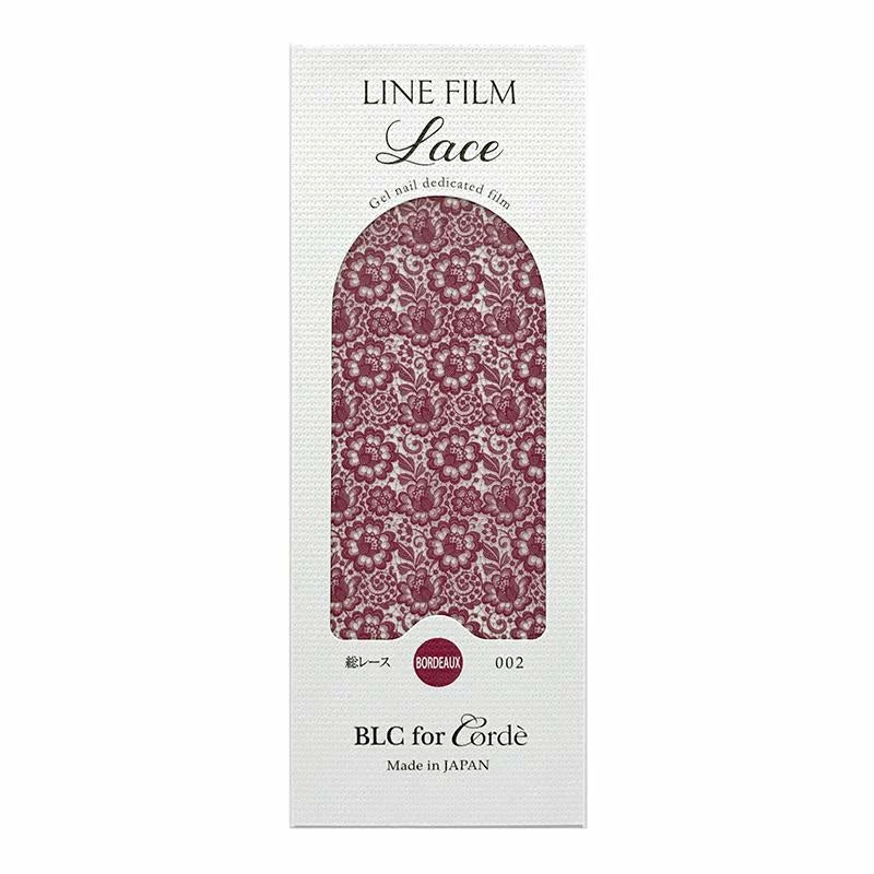 Takigawa Co. BLC For CORDE / Line Film / Lace 2 / Bordeaux 1 Takigawa Co. BLC For CORDE / Line Film / Lace 2 / Bordeaux