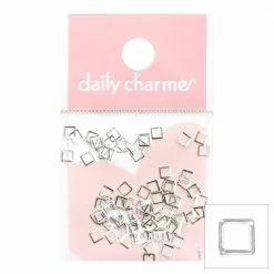 1688 Thin Square Frame / Silver