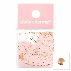 1688 - ShuYing Best Sellers Ultra Mini Round Studs / Rose Gold