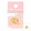 1688 - ShuYing Nail Art Mini Triangle Stud / Gold