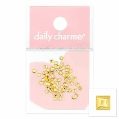 1688 - ShuYing Mini Square Stud / Gold