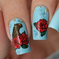 1688 - ShuYing Nail Art Ultra Mini Square Pyramid Stud / Gold