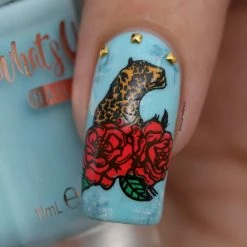 1688 - ShuYing Nail Art Ultra Mini Square Pyramid Stud / Gold