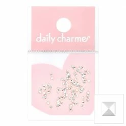 1688 - ShuYing Ultra Mini Square Pyramid Stud / Silver