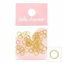 1688 - ShuYing Beaded Round Frame / Gold Best Sellers