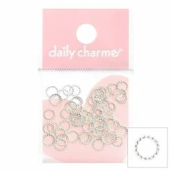 1688 - ShuYing Best Sellers Beaded Round Frame / Silver