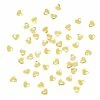 1688 Heart 3MM Studs / Gold Nail Art
