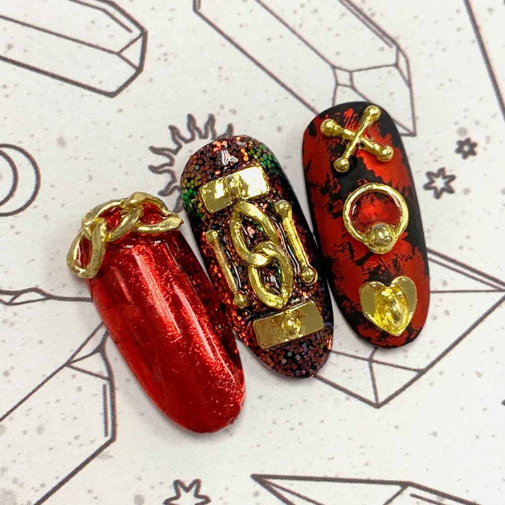 1688 - ShuYing Oversized Chain Mix / Gold 3 1688 - ShuYing Oversized Chain Mix / Gold