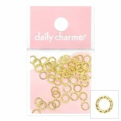 1688 - ShuYing Braided Round Frame / Gold