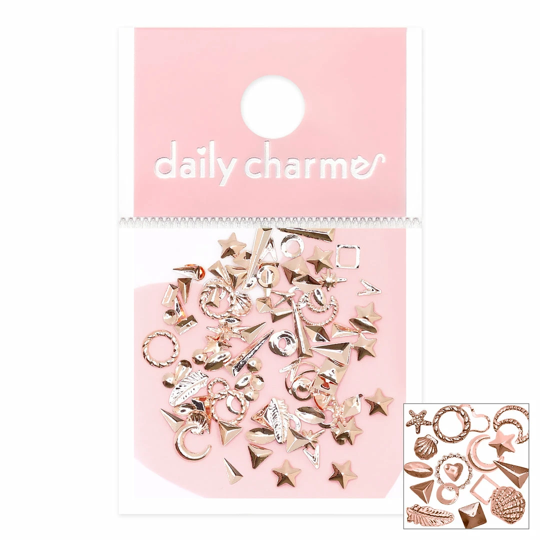 1688 - ShuYing Ultimate Metallic Studs Mix / Rose Gold 1 1688 - ShuYing Ultimate Metallic Studs Mix / Rose Gold