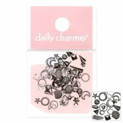 1688 - ShuYing New Arrivals Ultimate Metallic Studs Mix / Gunmetal