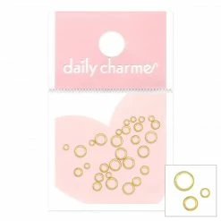 1688 - ShuYing Dainty Circle Rings Mix / Gold New Arrivals