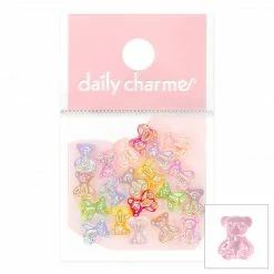 1688 - ShuYing Candy Nails - 20% Off Mini Gummy Teddy Bear Resin Mix / Iridescent
