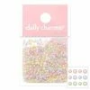 1688 - MeiCaiLin Pastel Rainbow Mini Flatback Pearls Mix