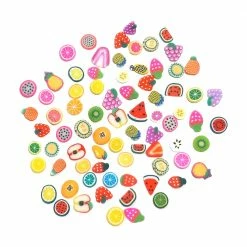 1688 Polymer Clay Decor / Tutti Frutti Summer Nails