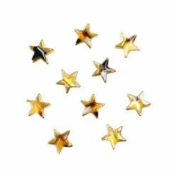 Julia Framed Resin Gems / Tortoiseshell / Star