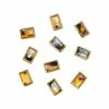 Julia Framed Resin Gems / Tortoiseshell / Rectangle Nail Art