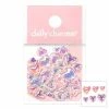 1688 - MeiCaiLin Iridescent Bubble Hearts Mix / Clear AB & White