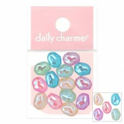 1688 New Arrivals Aurora Wave Glass Gem / Neon Bright Mix