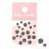 1688 - ShuYing New Arrivals Pearly Resin Garden Roses / Gray