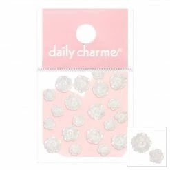 1688 Lovely Resin Roses Mix / Pearlescent