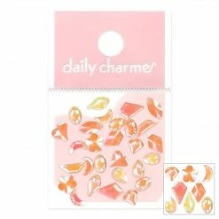 1688 - MeiCaiLin Iridescent Flatback Rhinestone Mix / Peachy New Arrivals