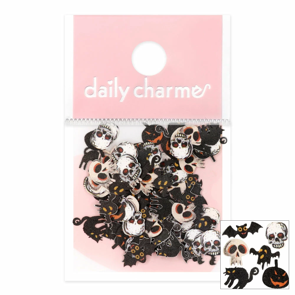 Julia Nail Art Halloween Soft Paper Glitter / Creatures Of Fright 1 Julia Nail Art Halloween Soft Paper Glitter / Creatures Of Fright