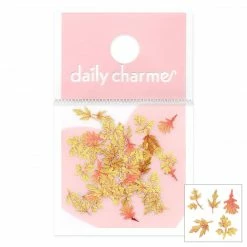 1688 - MeiCaiLin Nail Art Fall Foliage Soft Paper Glitter / Golden Maple