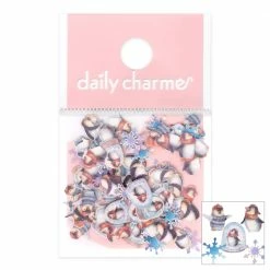 Julia Holiday Soft Paper Glitter / Snowflake Penguins