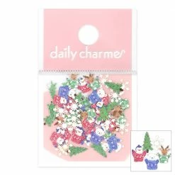 1688 - MeiCaiLin Nail Art Holiday Soft Paper Glitter / Merry Friendsmas