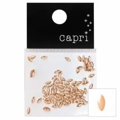 Nail Partner Capri Marquise Studs / Rose Gold