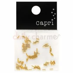 Nail Partner Nail Art Capri Round Bar / 3mm / Gold