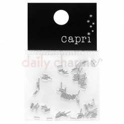 Nail Partner Capri Round Bar / 3mm / Silver Nail Art
